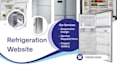 create a commercial refrigerator website that help customer request service