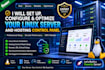 install, configure, and optimize your linux server and hosting control panel