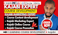 do kajabi online course promotion educational course content development