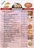design a professional restaurant menu card