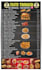 design a professional restaurant menu card