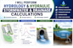 do hydraulic, hydrology, runoff and stormwater analysis