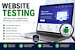 professionally test your website for bug usability issues