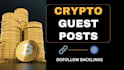 write and publish crypto guest posts with dofollow backlinks