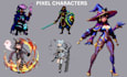 do animation for character spritesheet 2d game assets for indie rpg game arts