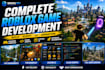 create a complete custom roblox game from start to finish