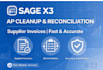 fix sage x3 accounting error balance vat fec french pcg