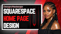 do squarespace website redesign squarespace website homepage design landing page