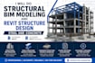 do structural bim modeling, revit structural design and 3d modeling
