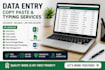 do data entry, data management and web research