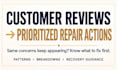 turn customer feedback into a prioritized repair plan