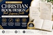 design a christian prayer journal, devotional and KDP book