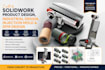 do solidwork product design, industrial design, injection mold and dfm design