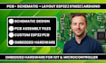 do pcb design, pcb layout, schematic design, esp32 pcb, stm32 pcb, arduino pcb