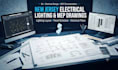 pe new jersey lighting layout electrical drawings electrical panel schedule mep