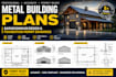 draw professional metal building plans, barndominium design, foundation plans