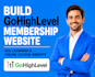 build gohighlevel membership website, ghl learning and online course website