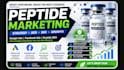 do peptide marketing, google ads, facebook ads and peptide SEO