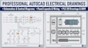 draft electrical schematics, sld and panel layouts in autocad electrical