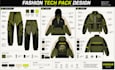create a factory ready streetwear tech pack for t shirt and manufacturing