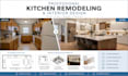 redesign outdated kitchen with modern layout, interior design and 3d rendering