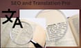 write arabic english SEO