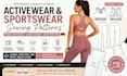 create professional sportwear and activewear sewing pattern with grading