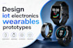 design iot wearable electronics tech glasses smart watches jewellery prototypes