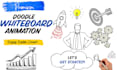 create an animated whiteboard doodle explainer video