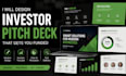 design a professional sales pitch deck