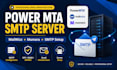 setup powermta smpt server, bulk mail, cold email with mailwizz or mumara