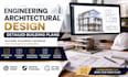 deliver engineering architectural design with detailed building plan
