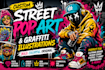 create custom street pop art and graffiti illustrations
