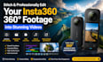 stitch and professionally edit your insta360 videos