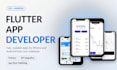 buile a custom flutter mobile app for IOS and android