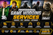 create optimize fix gta 5 cyberpunk 2077 skyrim fallout 4 mods rdr2 dayz pixijs