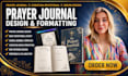 do prayer journal design canva journal format christian ebook daily devotional