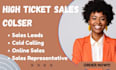 uk insurance pipeline sales partner cold caller appointment setting phone caller