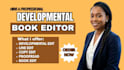 developmental edit line copy edit and proofread children novel