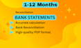 do bank statement pdf to excel for accounts