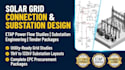 do solar grid connection study substation design and tender package