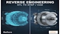 reverse engineer stl scan to step cad model