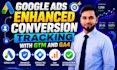 setup google ads enhanced conversion tracking with GTM and ga4