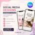 design asthetic and editable canva social media posts for instagram and facebook