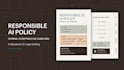 draft a responsible ai policy and internal acceptable use guidelines