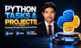 do your python programming tasks and custom projects