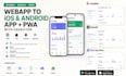 convert lovable base44 webapp to ios android publish pwa rork app with capacitor