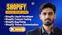 develop and customize your shopify store with liquid coding and bug fixes