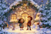 make christmas book illustration