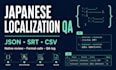 proofread japanese localization in json and srt files